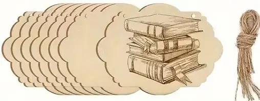Stack of old books with blank vintage paper background.