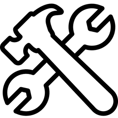 Black and white outline of a mermaid.