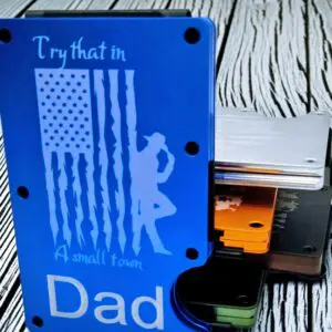 Personalized Card Wallet with clip