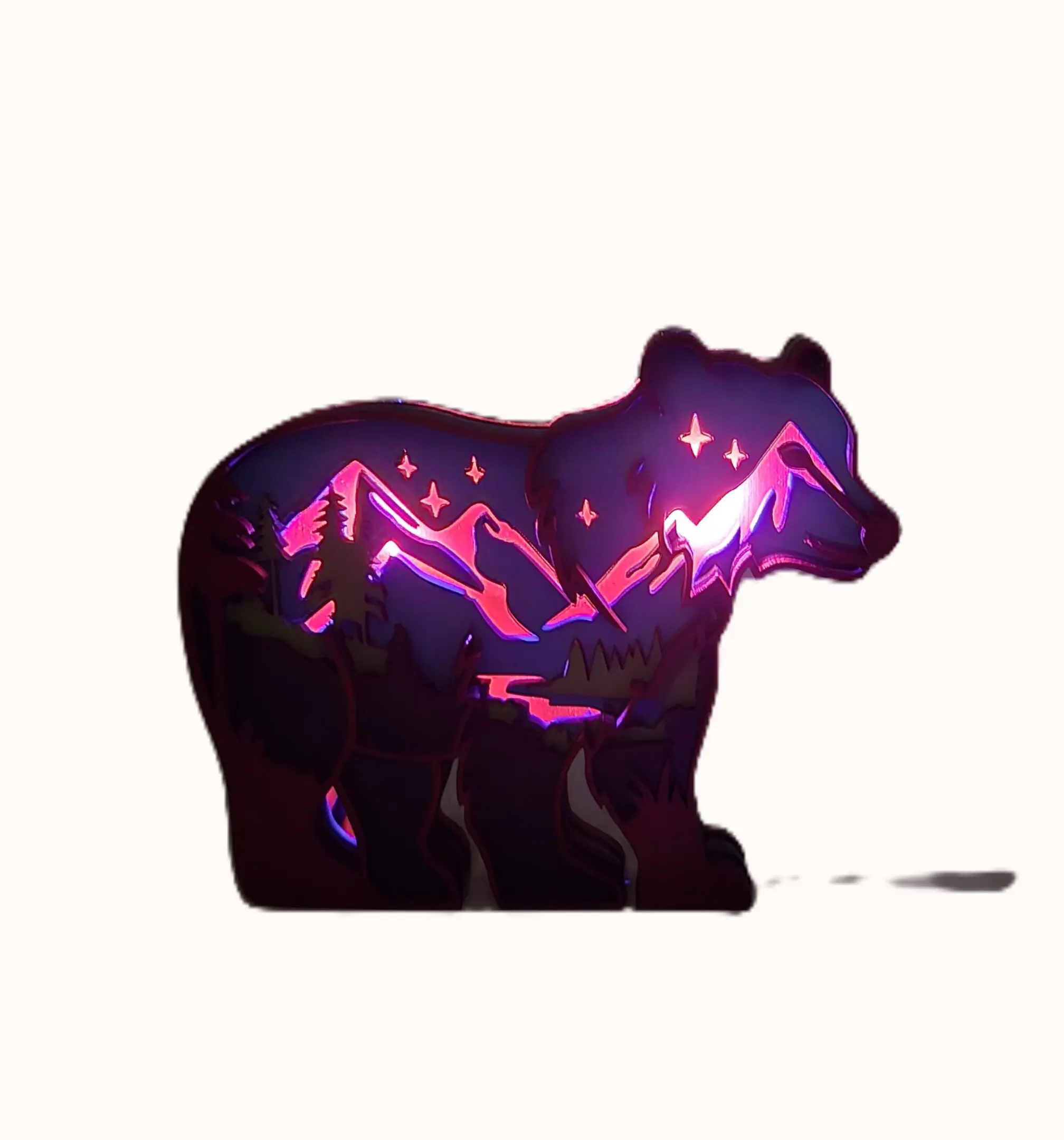 3D illuminated animal - Image 4
